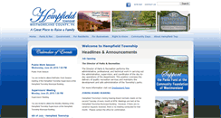 Desktop Screenshot of hempfieldtwp.com
